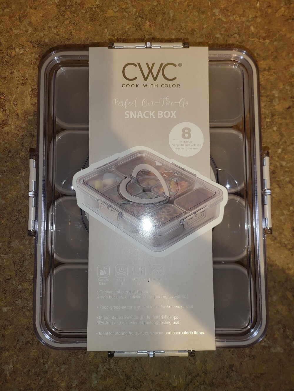 Cook With Color (CWC) Perfect On-The-Go Snack Box